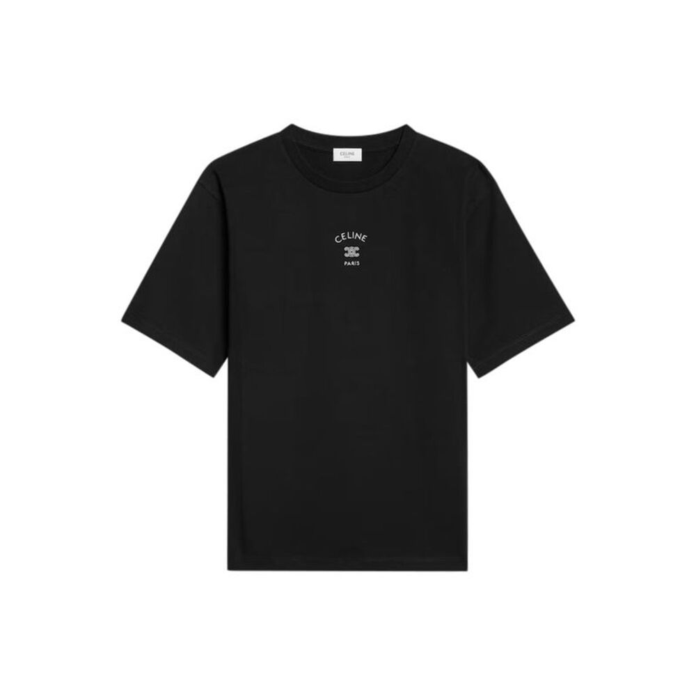 Celine Women Soft Cotton Jersey T-Shirt